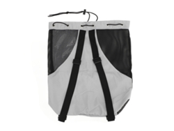 Mochila De Playa Ligera, Transpirable Y Ajustable, De Malla, Con Bolsillos Para Ropa Seca Y Mojada, Ideal Para El Gimnasio Y La Natación, Color Gris.