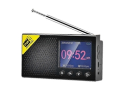 Radio portátil Dab+/dab 2025, digital y FM, Dab con Bluetooth, carga USB, 40 emisoras preestablecidas GOKOCO