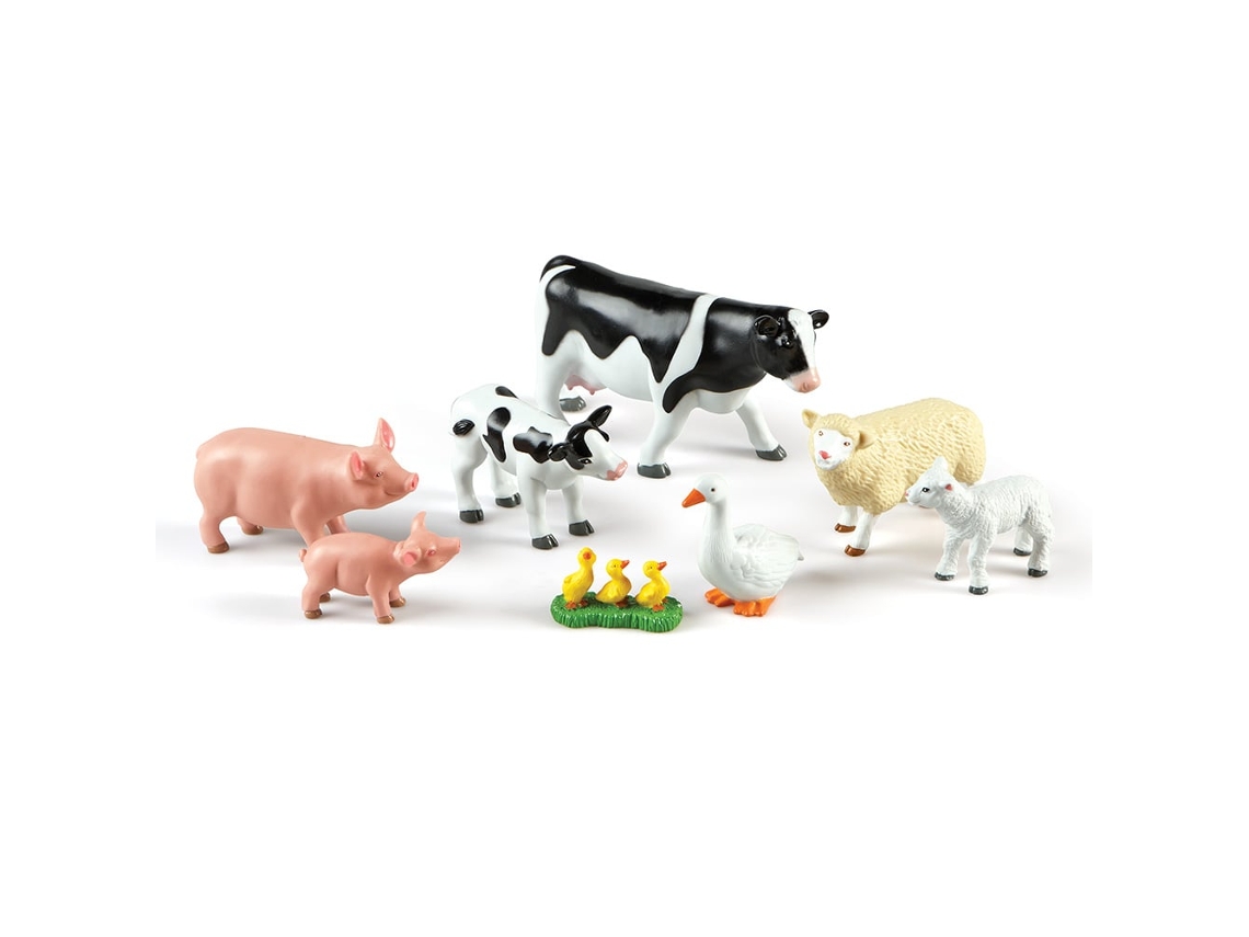 Juego de juguetes educativos de animales de granja gigantes de Learning Resources Educational Toys