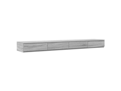Maison Exclusive - Cajones De Cama Con Cajón Gris Sonoma 180 X 36,5 X 16,5 Cm