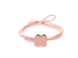Goma Elástica Para El Cabello Para Mujeres Y Niñas, Moderna Y Linda, Para Sujetar La Coleta, Ideal Para Citas, Fiestas Y Días Festivos. Color Rosa.