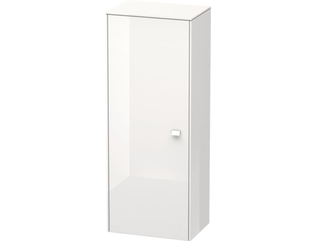 Armario DURAVIT Brioso semialto individual 1 puerta abatible a la izquierda 1 balda de madera 2 baldas de cristal altura mín. 91,1 cm - máx. 13