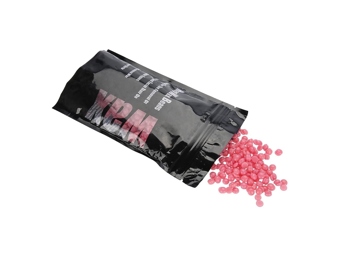 Cera depilatoria dura 100 g, bolsa rosa