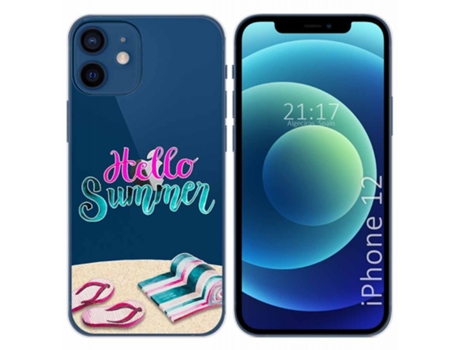 Carcasa iPhone 12 / 12 Pro (6.1) TUMUNDOSMARTPHONE Dibujos Transparente Multicolor