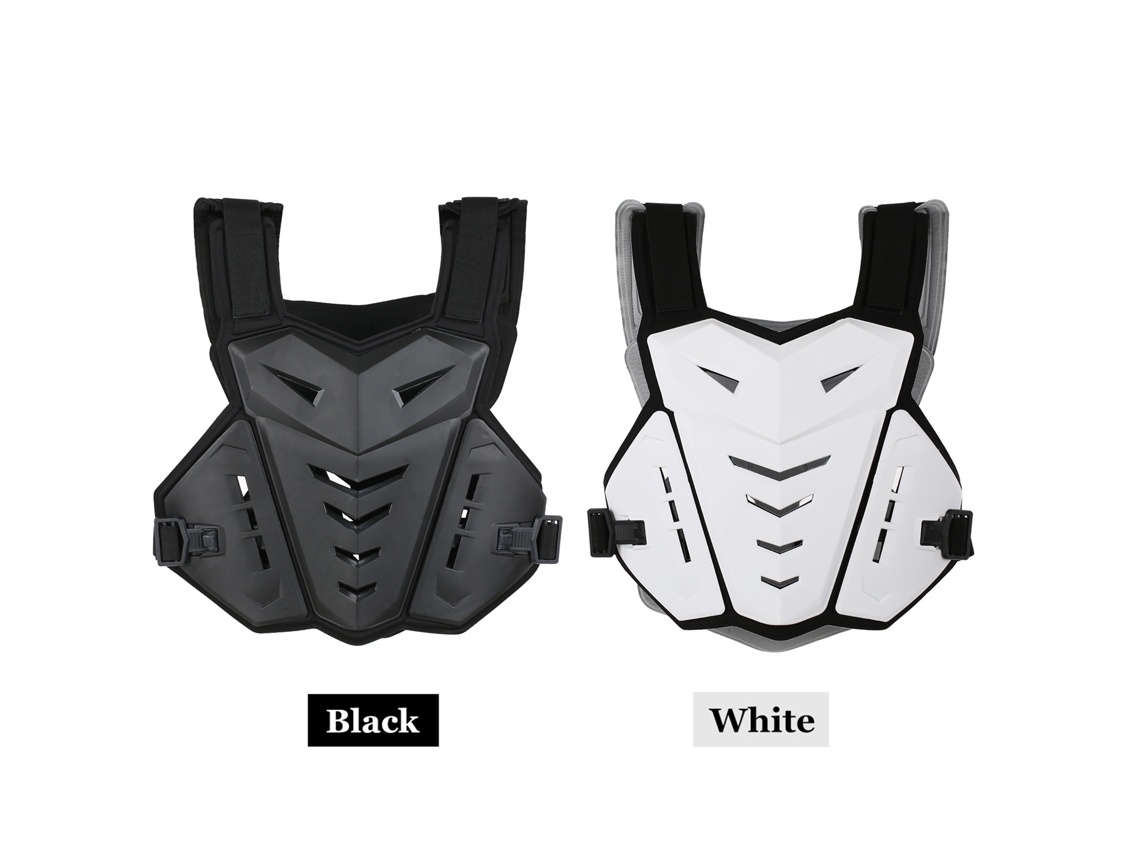 Chaleco Protector Con Armadura Para Motociclismo, Ciclismo, Monopatín Y Esquí: Protege El Pecho, La Columna Vertebral Y La Espalda.