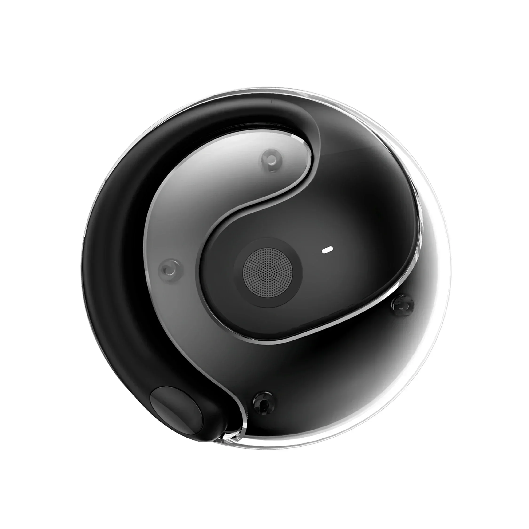 Auriculares inalámbricos Bluetooth con conducción ósea, cancelación de ruido y micrófono, diseño abierto. Mdug (negro)