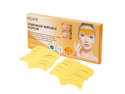 10 Parches/caja De Parches Antiarrugas Para El Cuidado De La Piel Para Reafirmar La Frente Y Reducir Las Arrugas En Gel