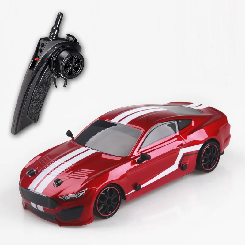 (rojo) Modelo De Coche De Carreras Eléctrico De Alta Velocidad Con Control Remoto 1:16