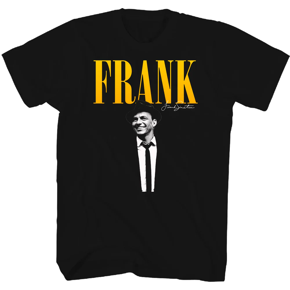 Camiseta unisex con foto de Frank Sinatra de Rockinstone Talla: XL