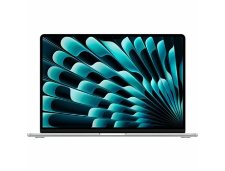 Laptop APPLE MacBook Air M3 (2024) (Plateado - 512 GB SSD - 8 GB RAM - AZERTY - 15,3)