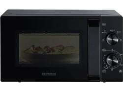 Microondas SEVERIN MW7790 (20 L - Sin Grill - Negro)