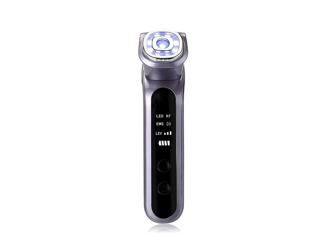 Instrumento de belleza de radiofrecuencia con luz LED colorida Dispositivo de estiramiento facial inteligente multifuncional V y YEMAESRE