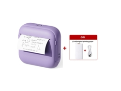 Mini impresora térmica de 200 ppp, impresora de etiquetas inalámbrica Bluetooth compatible con iOS y Android X0602 Digitallab