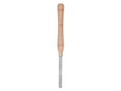 Herramienta De Torneado Semicircular De Acero De Alta Velocidad Con Mango De Haya Para Machos De Roscar De Madera