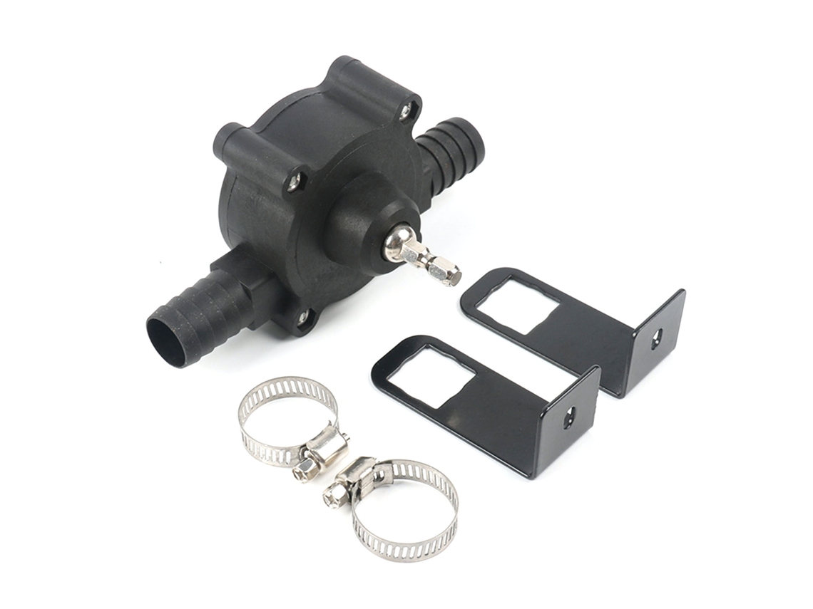 Taladro eléctrico pequeño para el hogar, autocebante, mini, negro