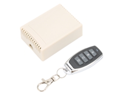 Control Remoto Inalámbrico De 433 Mhz, 10 A, 4 Canales, Relé Rf Para Puertas Eléctricas, Control Industrial De 12 V.