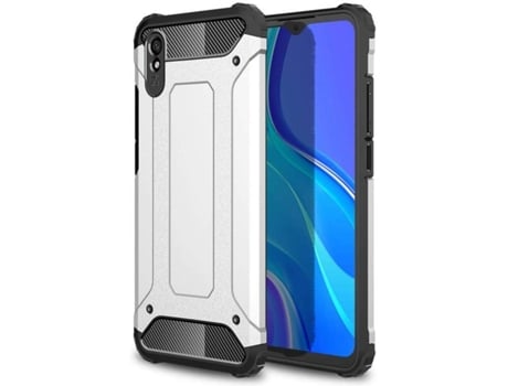 Carcasa Xiaomi Redmi 9A LMOBILE Anti Shock Plata