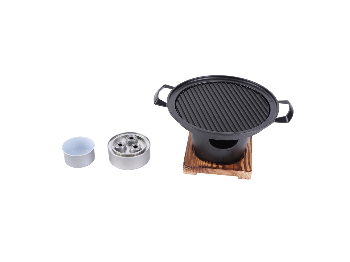Parrilla Barbacoa Portátil Mini Sin Humo Horno De Carbón Accesorios Bbq 26x21x12.5cm