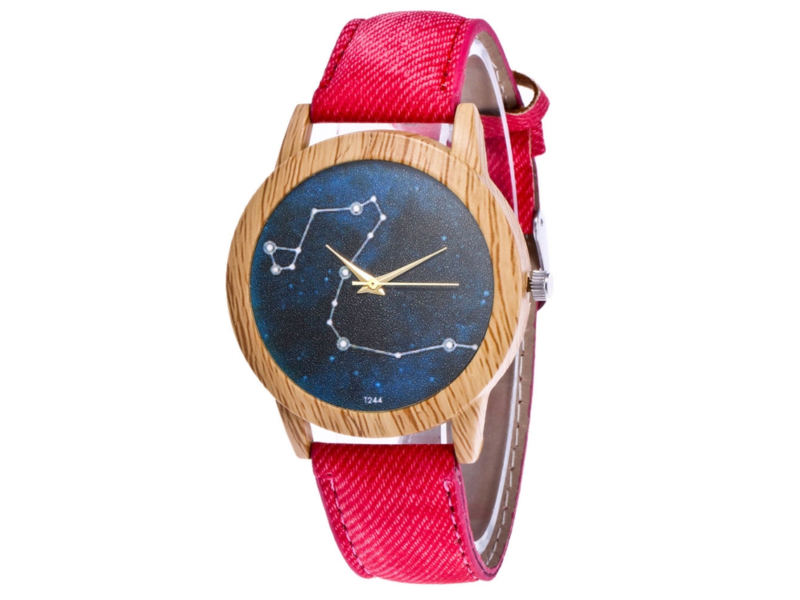 Reloj De Pulsera Redondo Sencillo De Cuarzo Zhoulianfa Con Correa De Lona.