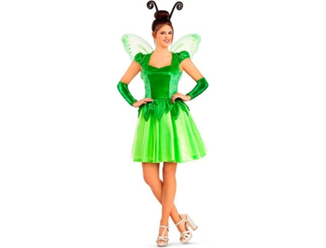 Disfraz de Mujer MY OTHER ME hada verde (Tam: S)