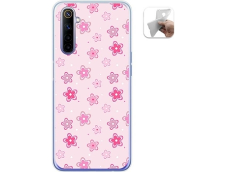 Carcasa Realme 6 TUMUNDOSMARTPHONE Flores Multicolor