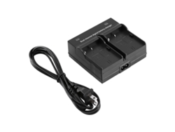 Cargador (cargador Dual De Baterías Nikon En-el3 8.4v Con Enchufe Estadounidense)