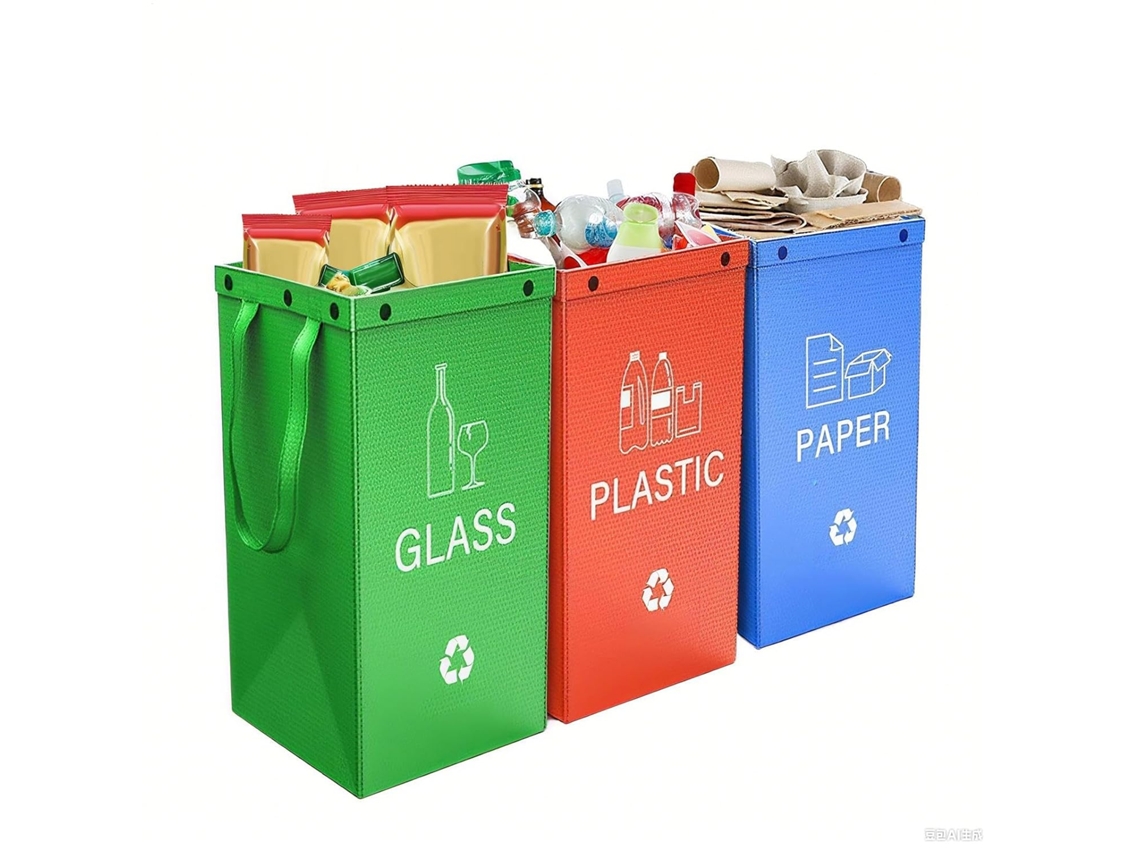 Cubo De Basura Port Til Bolsa Para Coche A Prueba Escapes Bolsas Reutilizables 40 Ml Paquete 3 Apartment Armario Casa
