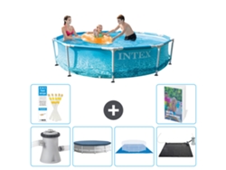 Intex Piscina Com Estrutura Redonda - 305x76 Cm - 7-peças S214