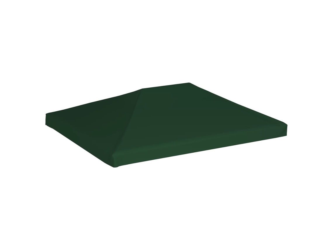 Cubierta para cenador 310 g/m² 4x3 m Verde Wsd565943 Lovely Home
