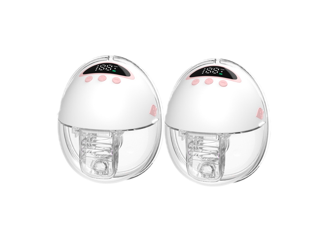 Extractor De Leche Eléctrico 108 Doble Manos Libres 4 Modos 12 Niveles Antifugas
