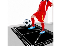 Tapete de entrenamiento de fútbol para todos los niveles, entrenamiento de agilidad y zancada, 19.731.5 pulgadas Eifson (blanco)