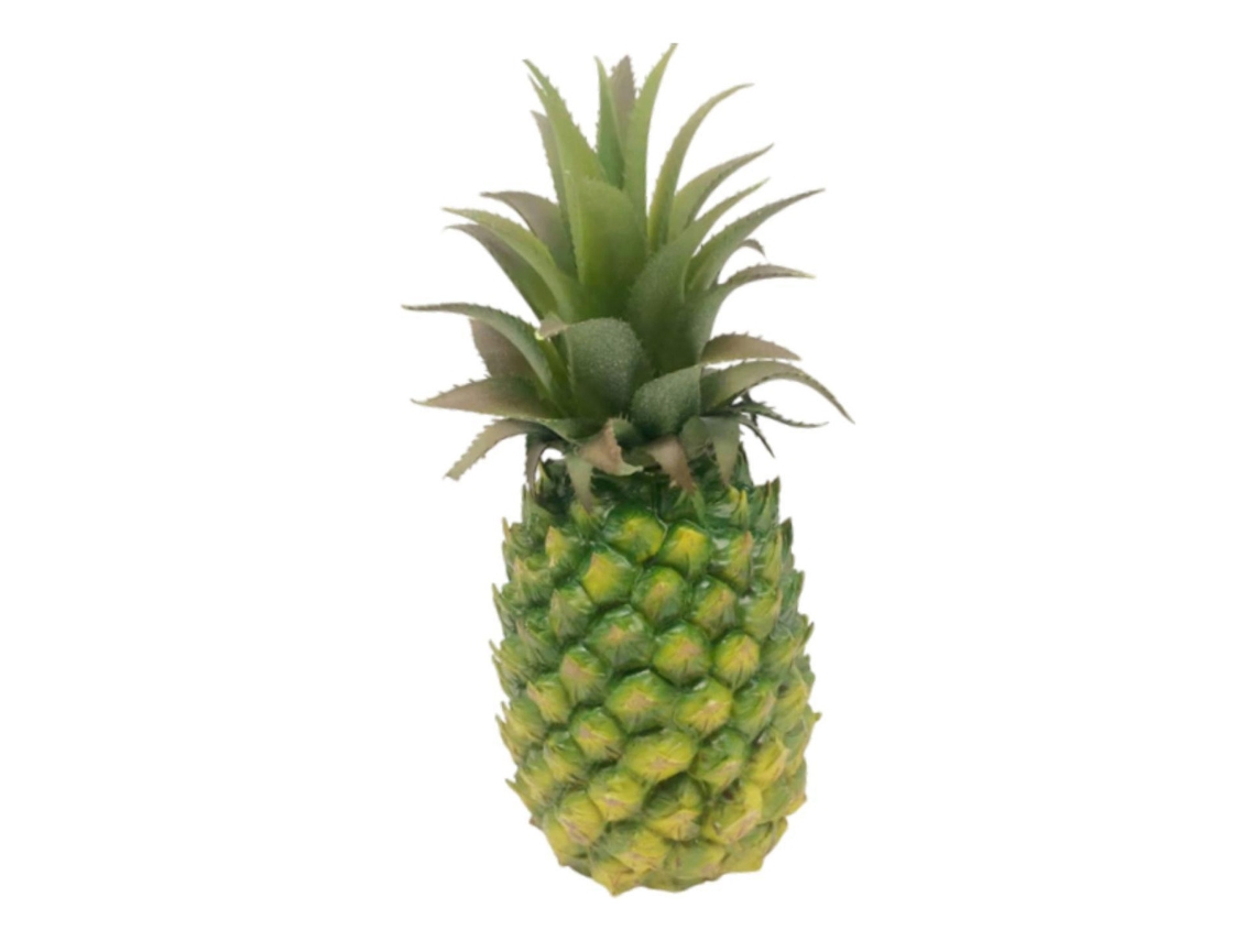 Figura de piña artificial, decoración de fruta verde, Slowmoose