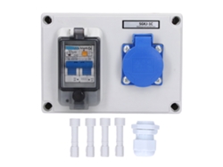 2026velora-tomada De Parede Com Rcd 230v 40a 1p+n Padrão Alemão 200‑250v Material Abs