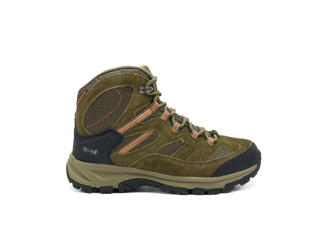 Bota jucar m/caña n37 verde kaki imper.9300 par