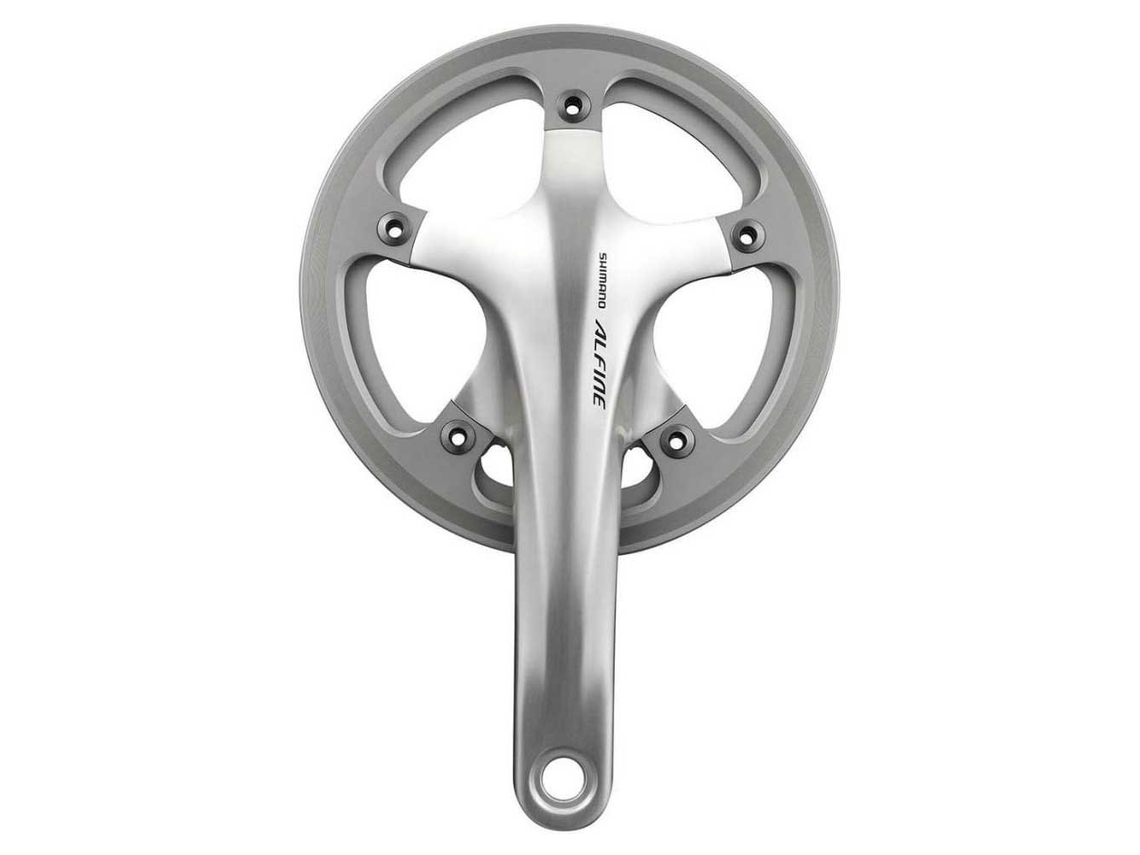 Pedaleira Alfine S501 Prateado 170 Mm / 42Tshimano