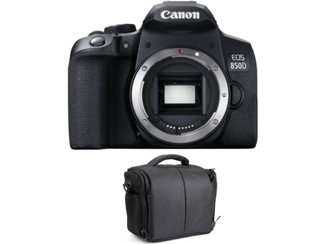 Kit Cámara Réflex CANON EOS 850D + Bolsa