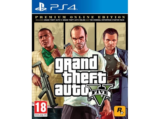 Juego PS4 Gta V (Completed Edition)