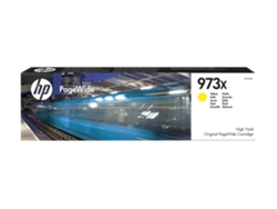 Cartucho original PageWide HP 973X Amarillo de alto rendimiento
