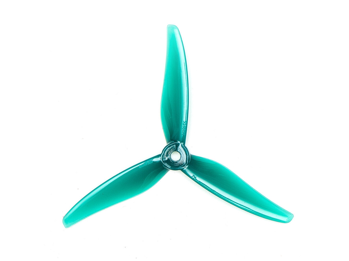 Wave Blue2pairs Gemfan Hurricane 51466 Mck V2 3-blade 5.1inch Poly Carbonate Propeller For Fpv Racing Rc Drone