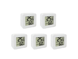 Mini termómetro e higrómetro digital LCD para interiores. Nostalgia88