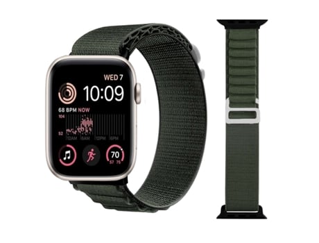 Correa Alpine G-Hook Ajustable Apple Watch Series 5 40Mm Verde