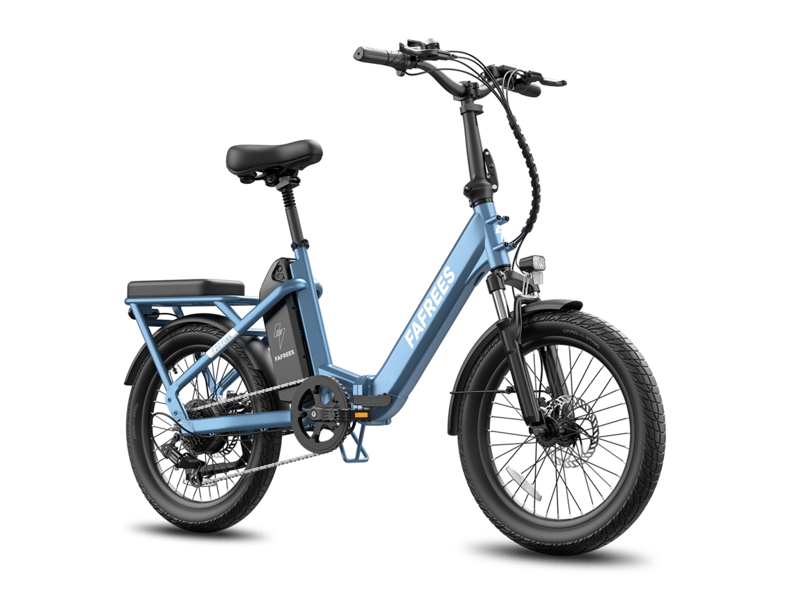 Bicicleta Eléctrica Plegable Fafrees F20 Flex, Batería Extraíble De 25 Ah, 7 Velocidades Para Desplazamientos Urbanos.