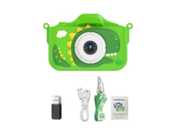 Cámara Digital Para Niños 1080p Dual Lente 2.0'' Ips 48m Juegos Con Correa Tarjeta 32gb Regalo De Cumpleaños Navidad Niños Niñas
