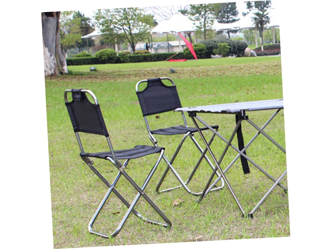 Alipis Silla Plegable Portátil Para Camping Ligera Compacta Aire Libre Pesca
