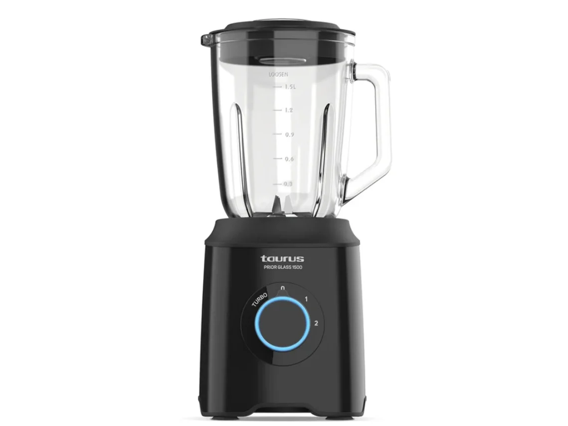 Batidora Vaso TAURUS Prior Glass 1500 912475000 1500W Negro