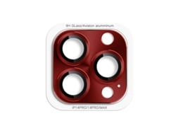 A Película Metálica Para Lentes É Adequada Paraarmadura Vermelha Com Padrão Cd, Iphone 11