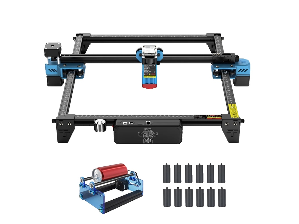 Fresadora láser CNC, grabado de precisión, amplia compatibilidad de materiales, kit 5-A, UE-H, TTS-55 Pro-C