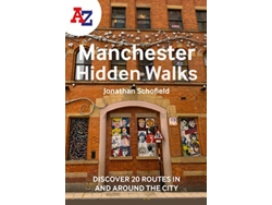 Libro Z Manchester Hidden Walks de A–Z Maps e Jonathan Schofield (Inglés)