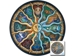 Rompecabezas circular ATS de 500 piezas, juego de rompecabezas para armar uno mismo, regalo de cumpleaños.