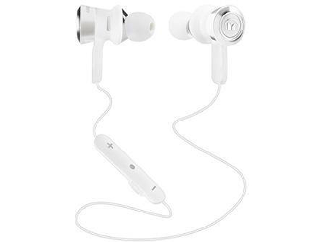 Auriculares Bluetooth MONSTER CABLE ClarityHD (In Ear - Micrófono - Blanco)